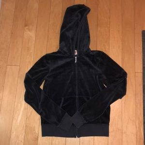 Navy Velour Juicy Couture Sweatshirt